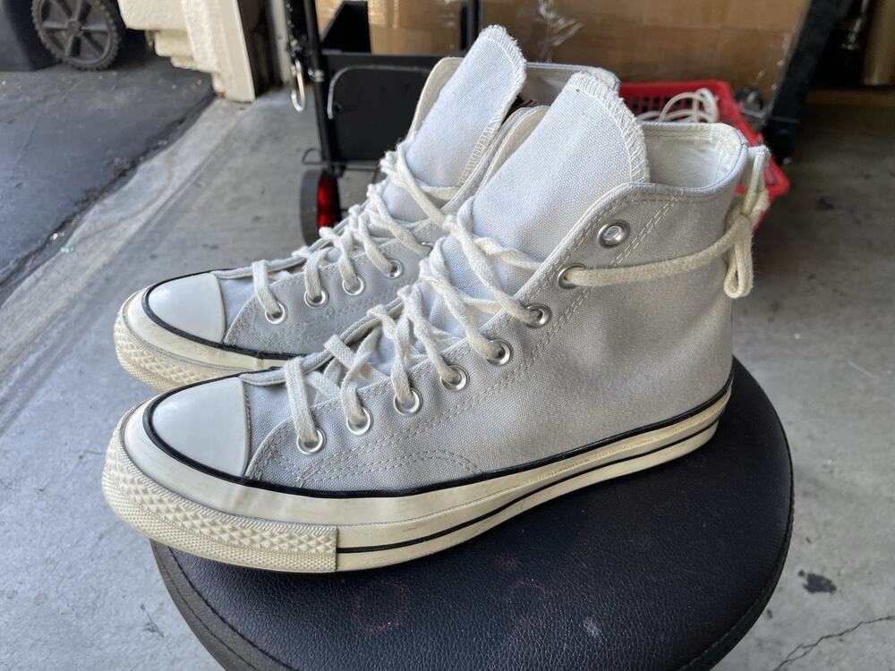 Converse Chuck Taylor 70 Hi Grey Men’s 7.5 Womens 9.5 Pre Owned
